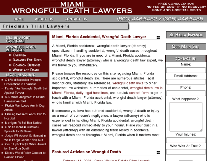 www.floridawrongfuldeathlawfirm.com