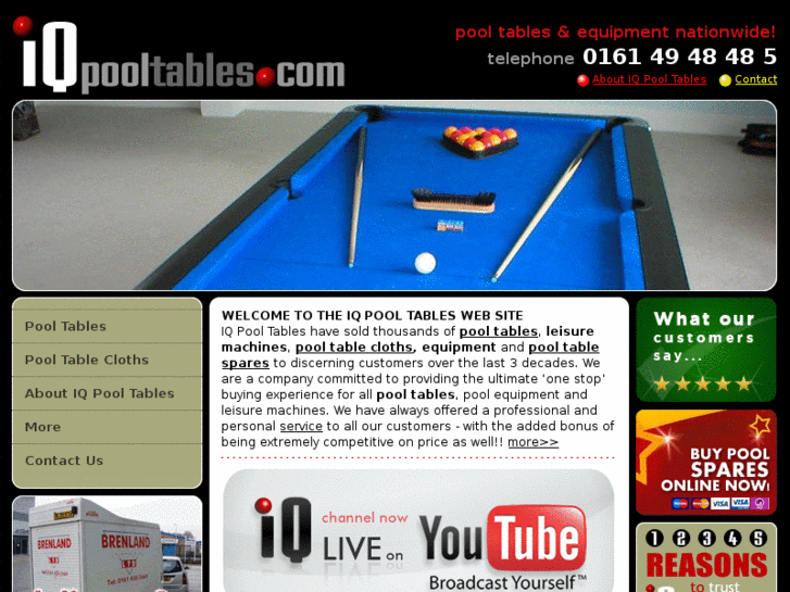 www.iqpooltables.com