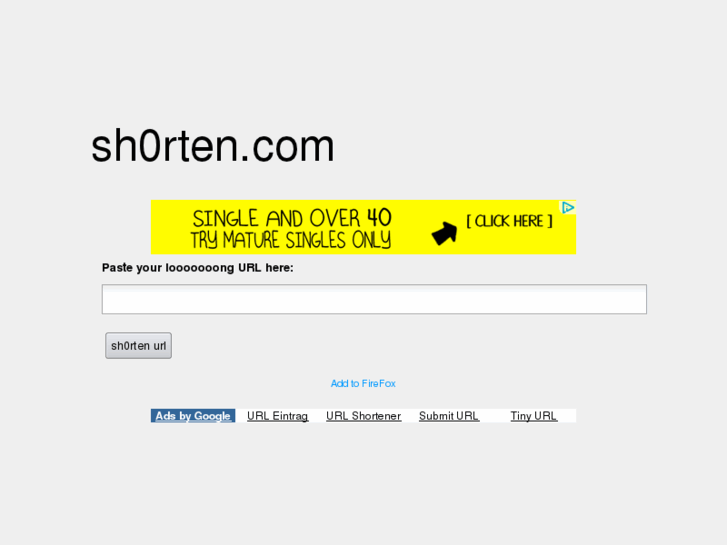 www.sh0rten.com