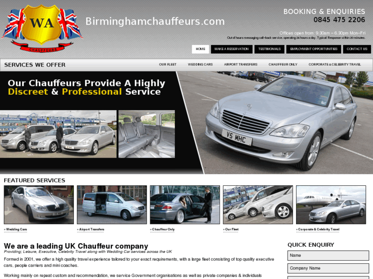 www.wa-chauffeurs.co.uk