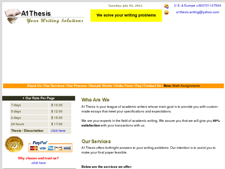 www.a1thesis.com