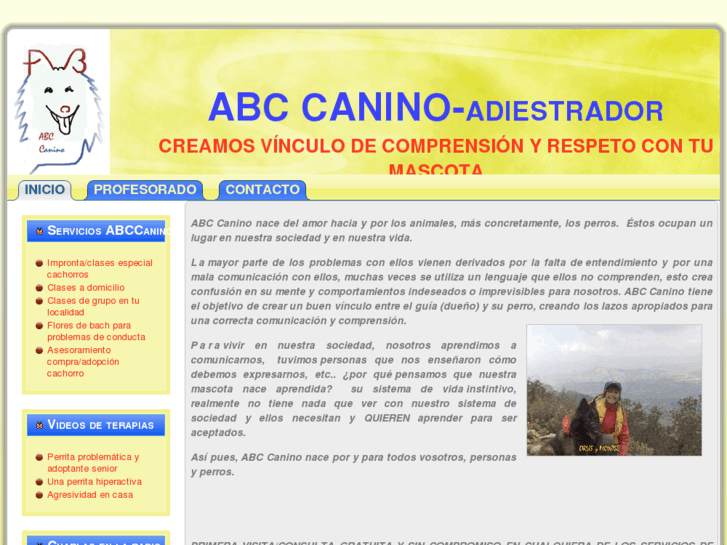 www.abccanino-adiestrador.es