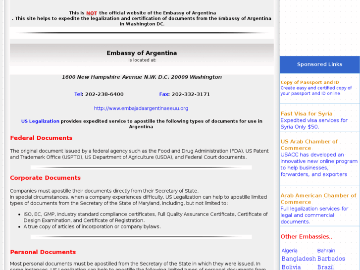 www.argentinaembassy.us