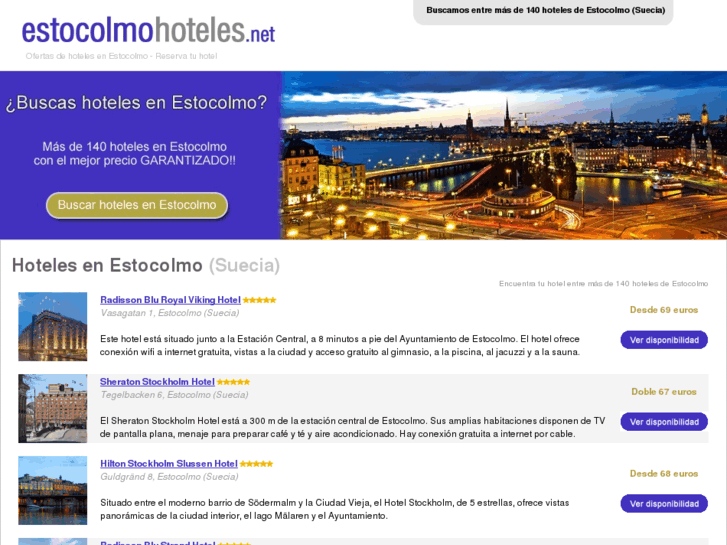 www.estocolmohoteles.net