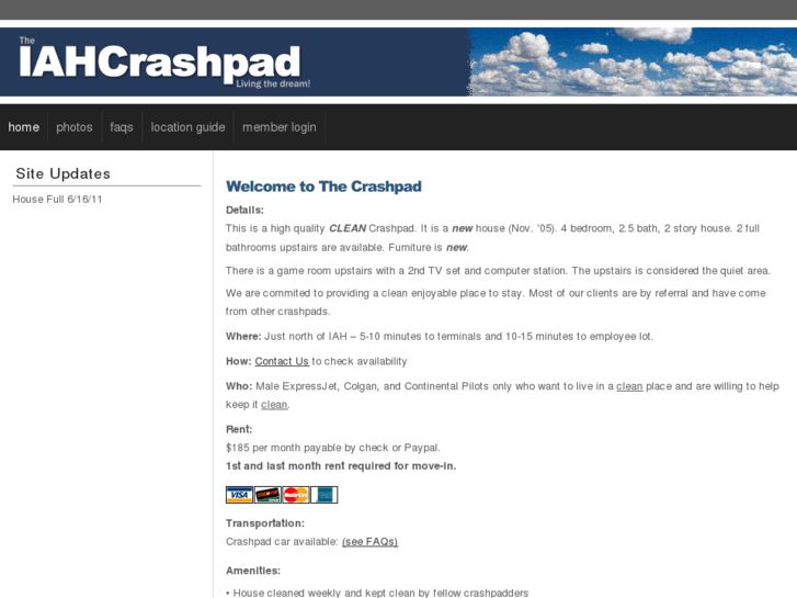 www.iahcrashpad.com