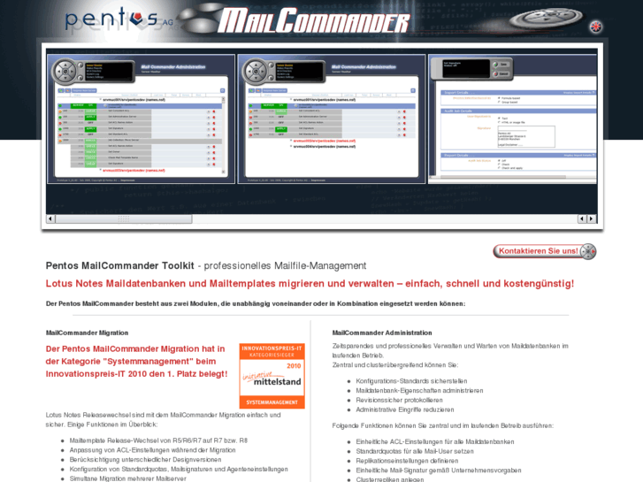 www.pentos-mailcommander.com