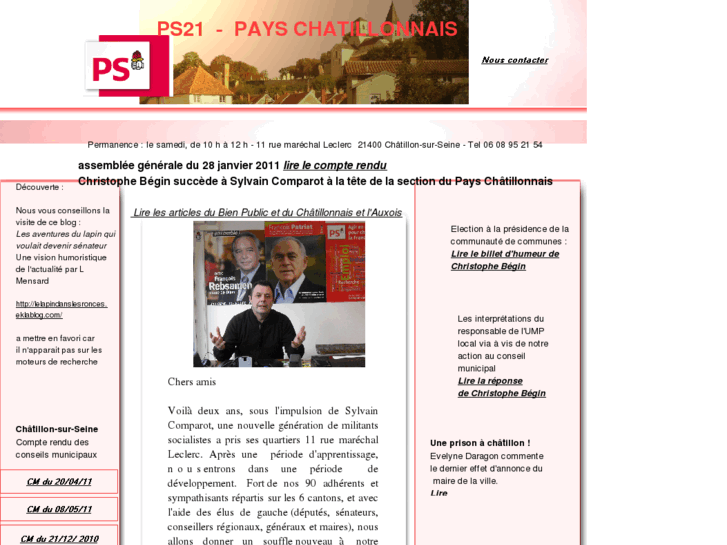 www.ps21-payschatillonnais.com