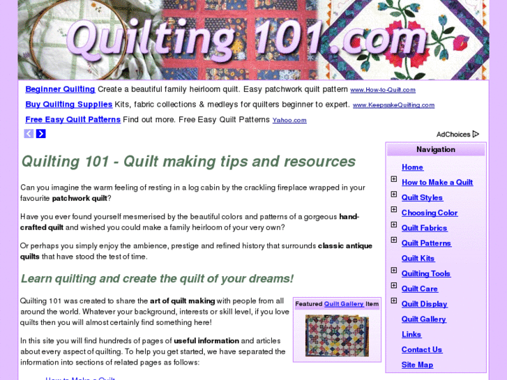 www.quilting101.com