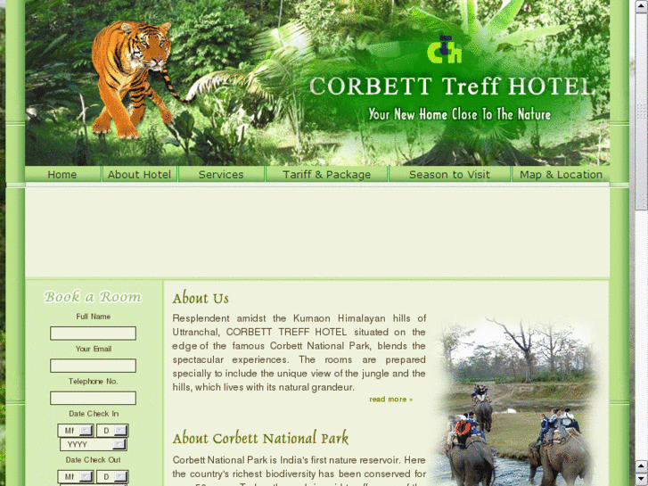 www.corbetreffhotel.com