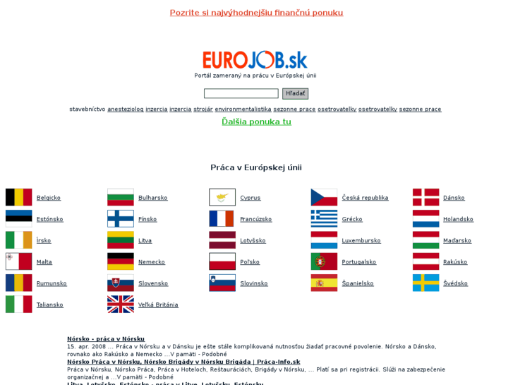 www.eurojob.sk