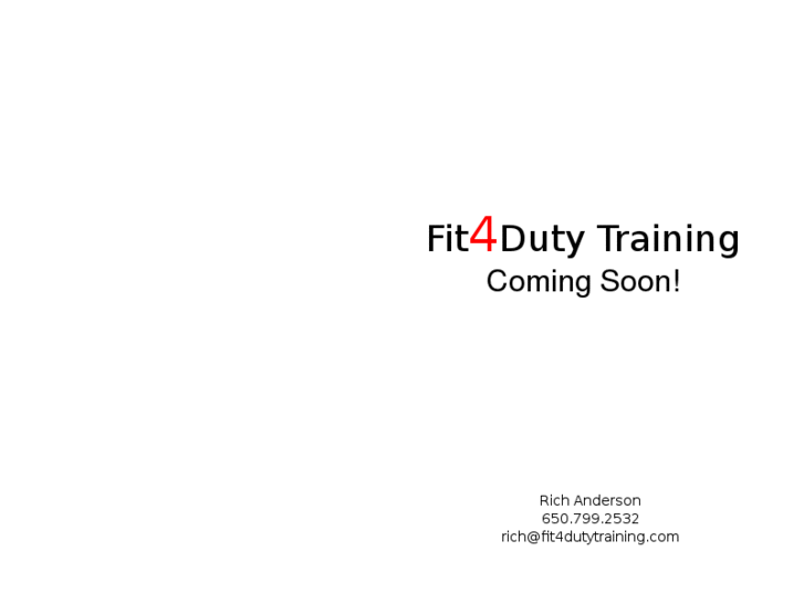 www.fit4dutytraining.com