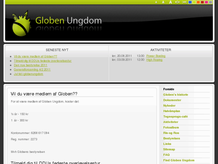 www.globenungdom.dk