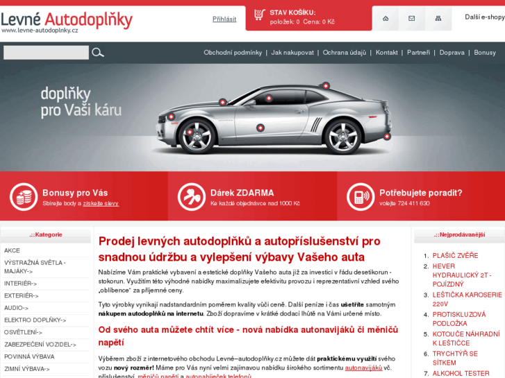 www.levne-autodoplnky.cz