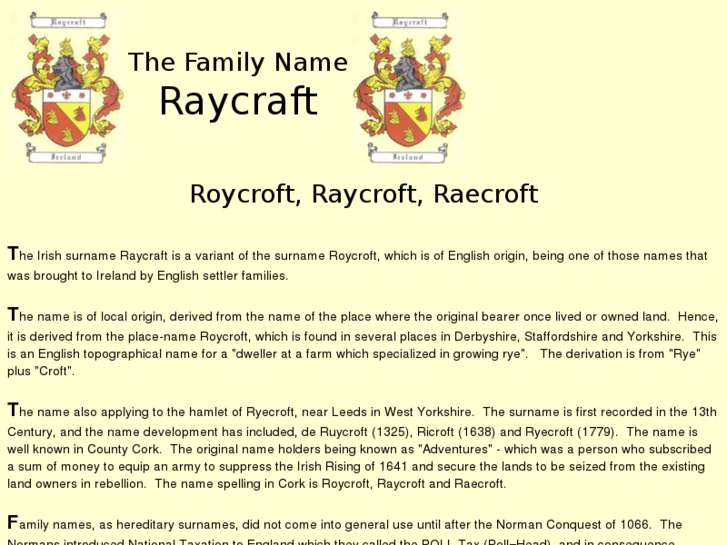 www.raycraft.net