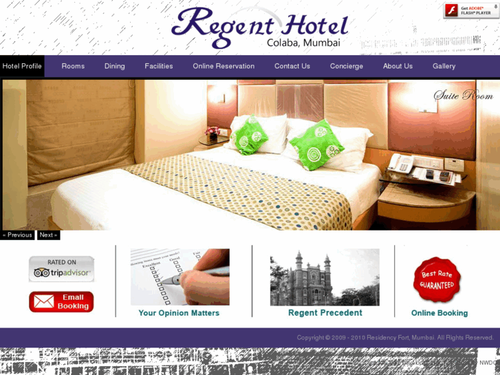 www.regenthotelcolaba.com