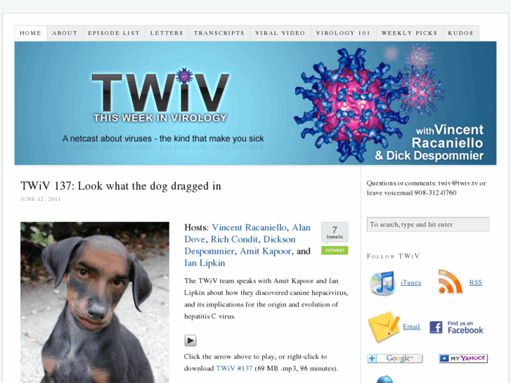 www.thisweekinvirology.com