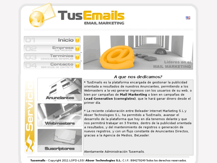 www.tusemails.com