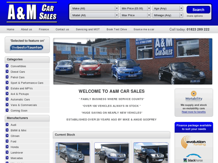 www.aandmcarsales.co.uk