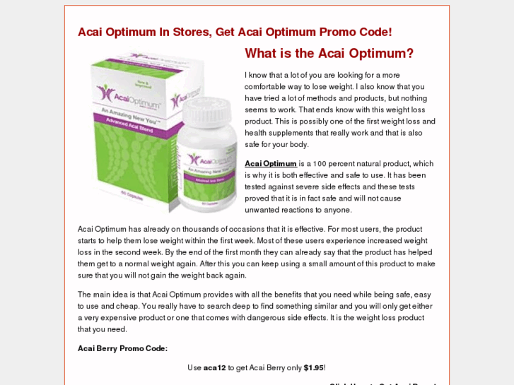 www.acaioptimuminstores.com