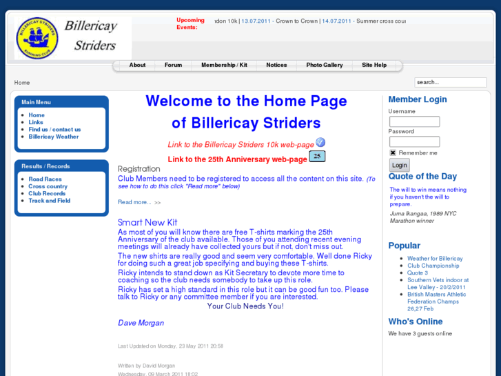 www.billericaystriders.com