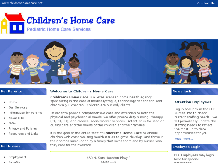 www.childrenshomecare.net