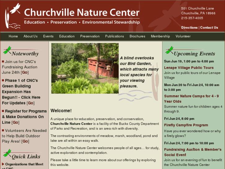 www.churchvillenaturecenter.org