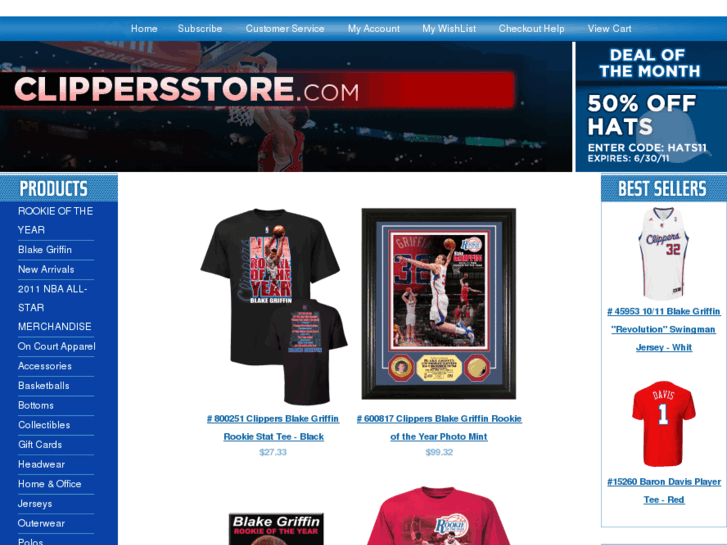 www.clippersstore.com