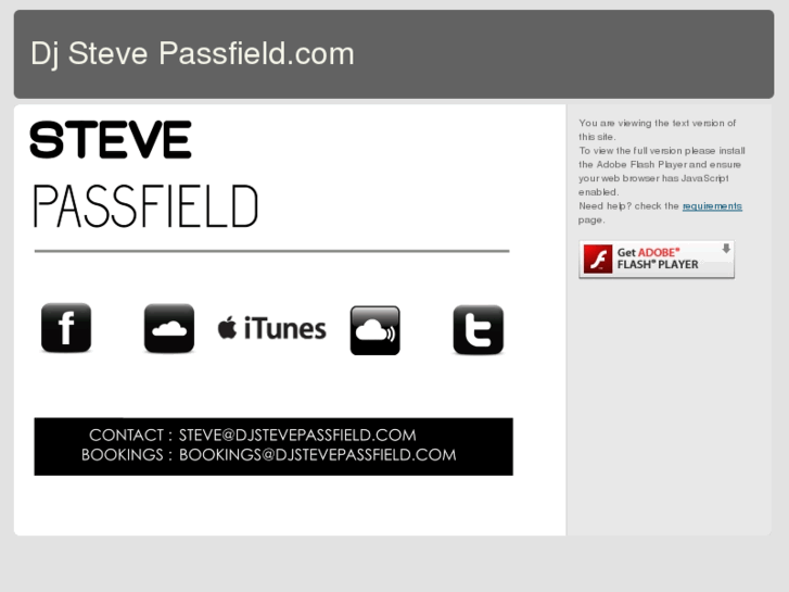 www.djstevepassfield.com