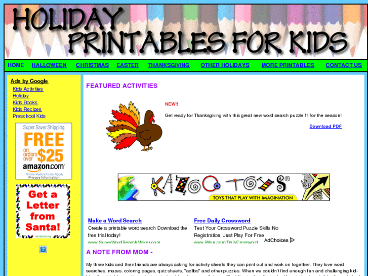 www.holidayprintables4kids.com