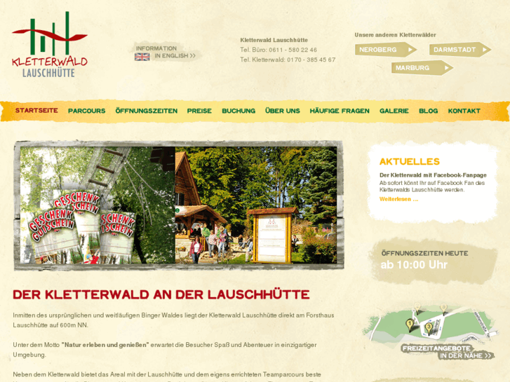 www.kletterwald-lauschhuette.de