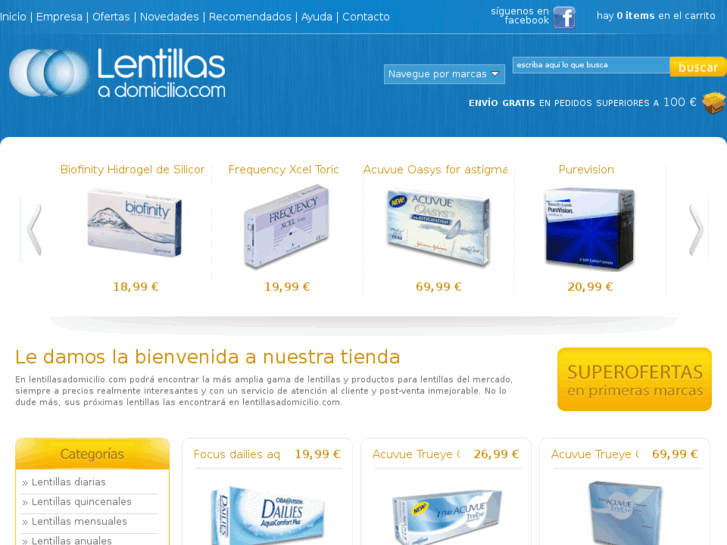 www.lentillasadomicilio.com