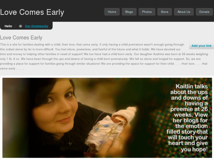 www.lovecomesearly.com