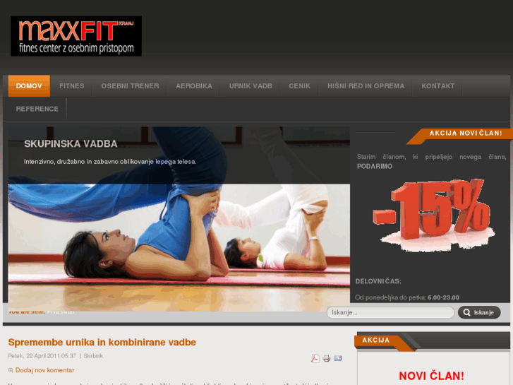www.maxxfit-kranj.si