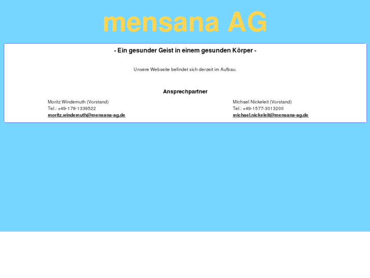 www.mensana-ag.com