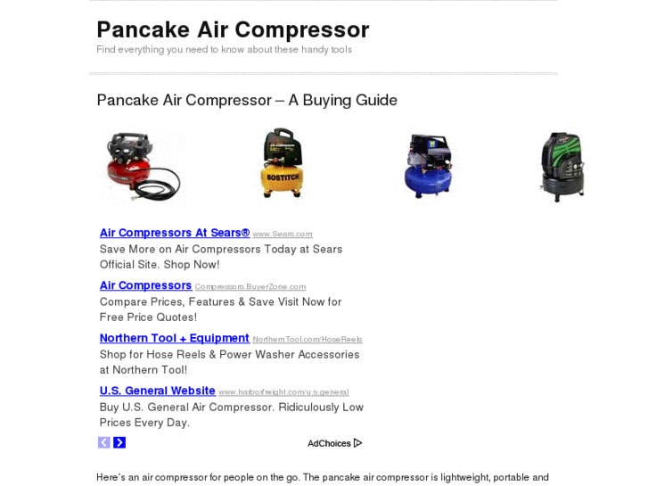 www.pancakeaircompressor.net