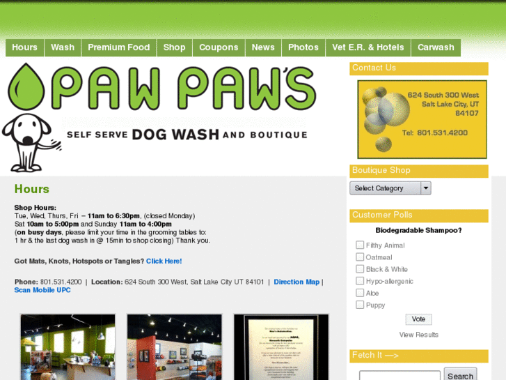 www.pawpawsdogwash.com