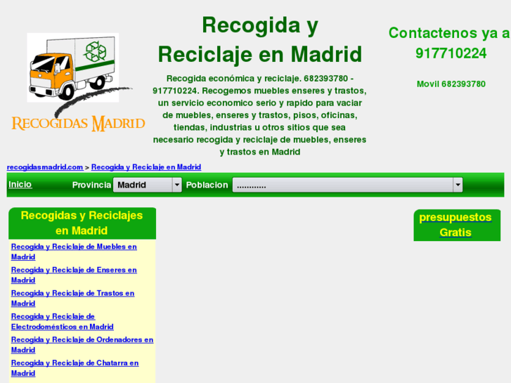 www.recogidasmadrid.com