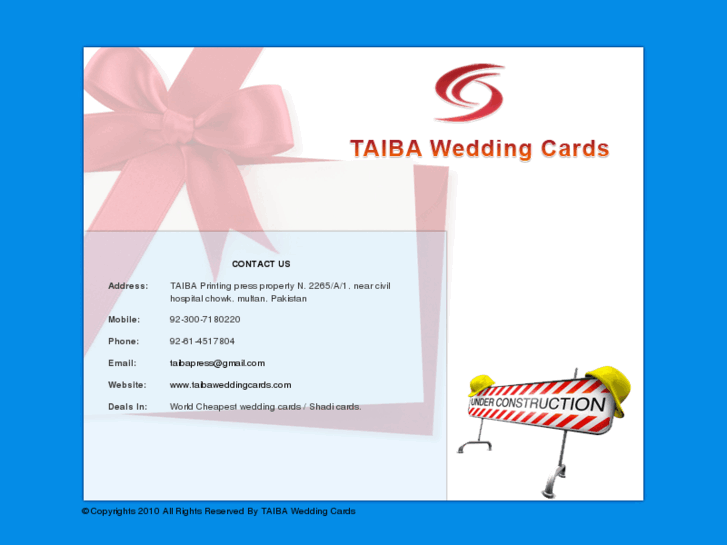 www.taibashadicards.com