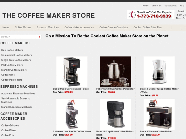 www.thecoffeemakerstore.com