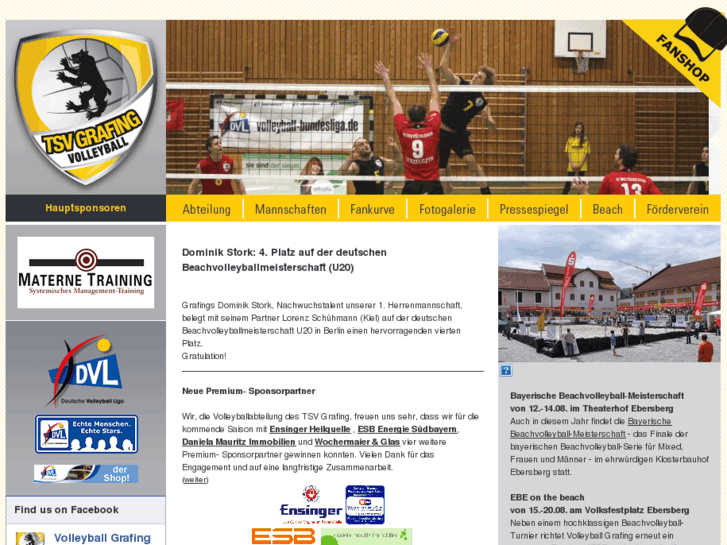 www.volleyballgrafing.de