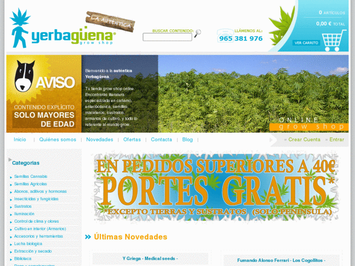 www.yerbaguena-grow-shop.com