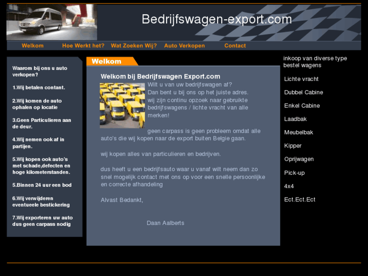 www.bedrijfswagen-export.com