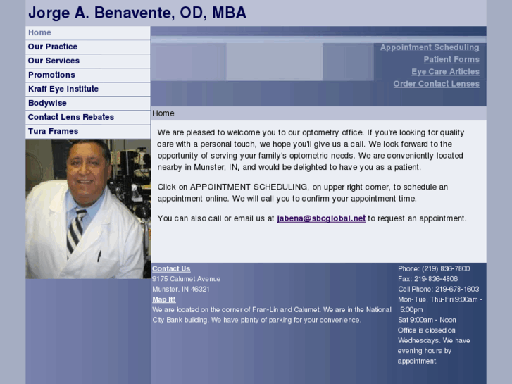 www.benaventeeyecare.net