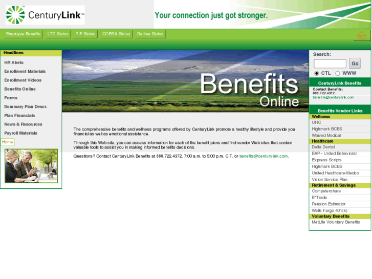 www.centurylinkbenefits.com