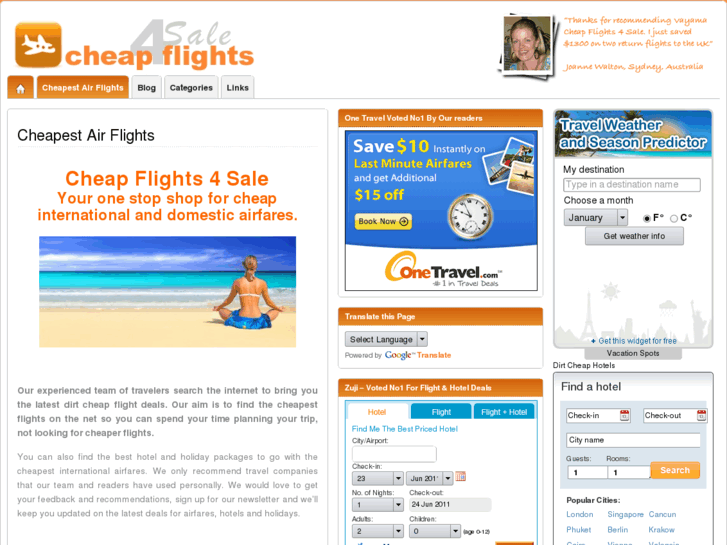 www.cheapflights4sale.net