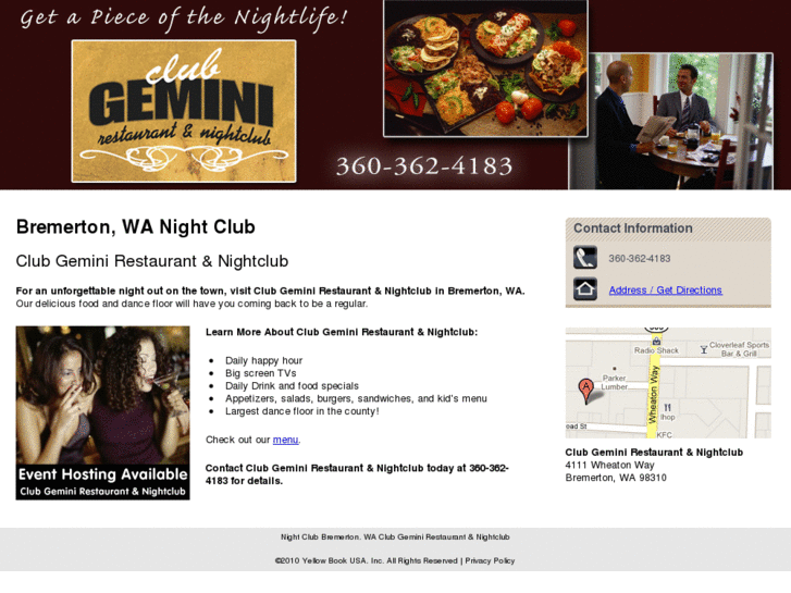 www.clubgeminirestaurant.com