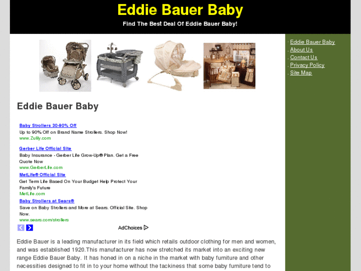 www.eddiebauerbaby.net