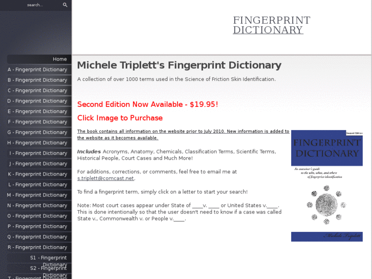 www.fingerprintdictionary.com