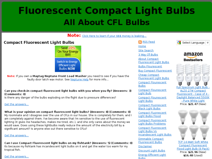 www.fluorescentcompactlightbulbs.com