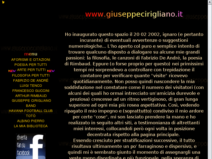 www.giuseppecirigliano.it